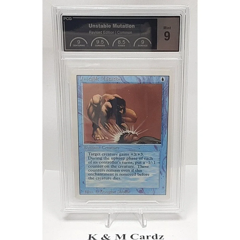 MTG - Revised - Unstable Mutation - Graded - PCG 9.0 - Vintage